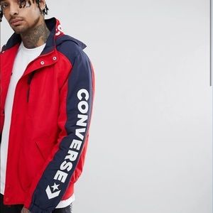 Converse Men’s boat jacket in red